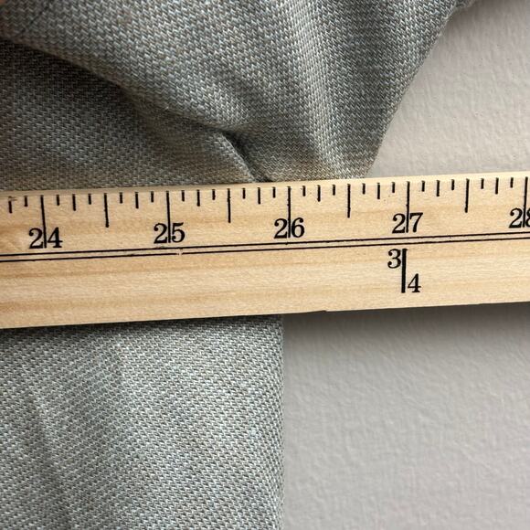 Jones New York 100% Linen Sage Short Sleeve Utility Button Shacket Plus Size 22W - Picture 8 of 9